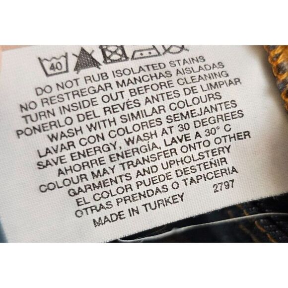 Miss Selfridge Womens 12 Tiered Ruffle Pencil Denim Mini Skirt - Picture 9 of 10